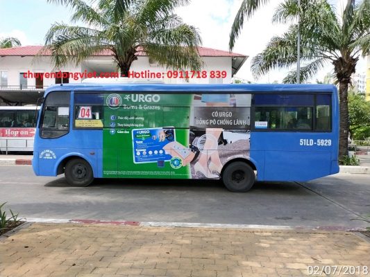 quảng cáo xe bus Hồ Chí Minh