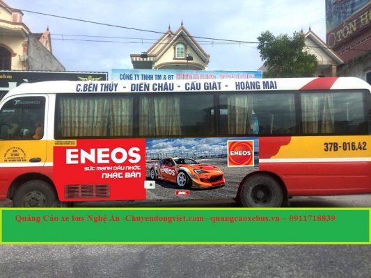 Quảng cáo xe bus Nghệ An