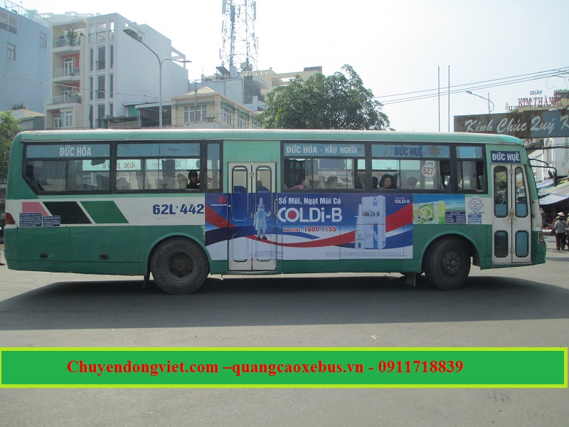 quảng cáo xe bus 627