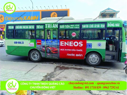 quảng cáo xe bus tại Đồng Nai